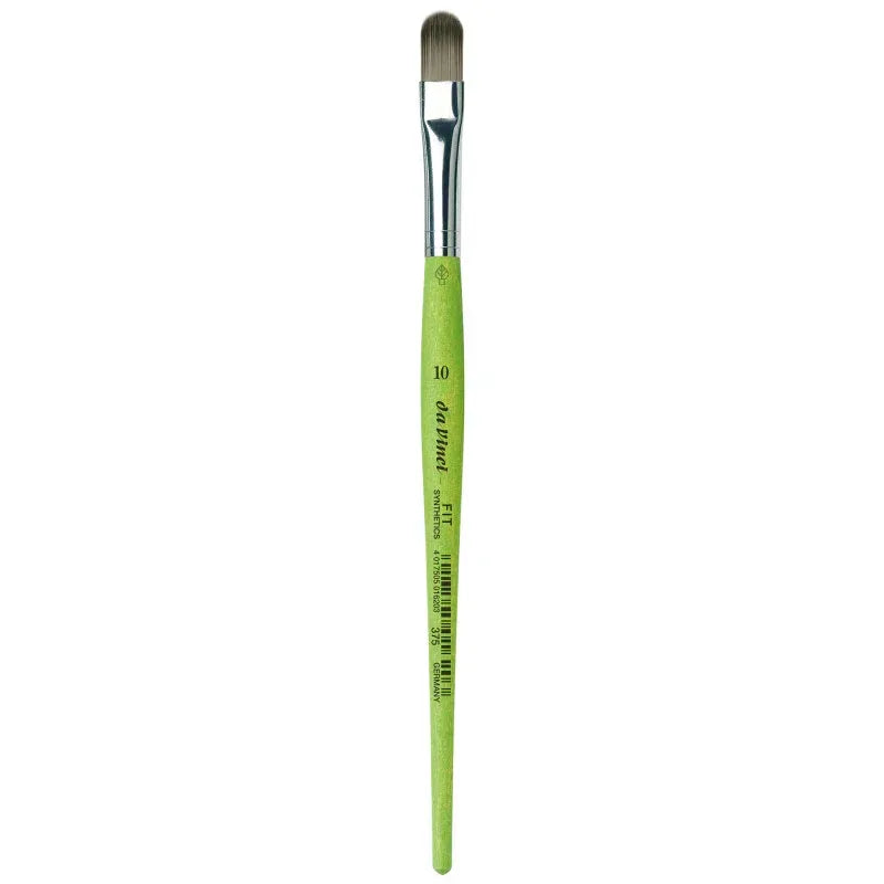 FIT Synthetics Student Brush, Synthetic, Acrylic & Tempera, Filbert, Series 375, Size 10