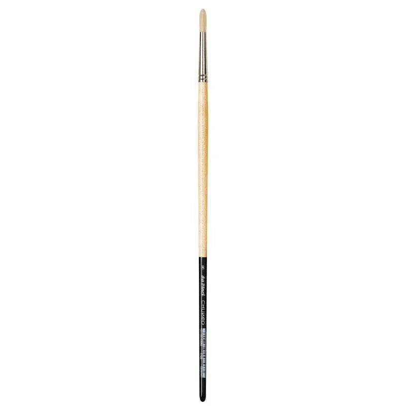 CHUNEO Synthetic Hog Bristle, Oil, Round, Series 7729, Size 8
