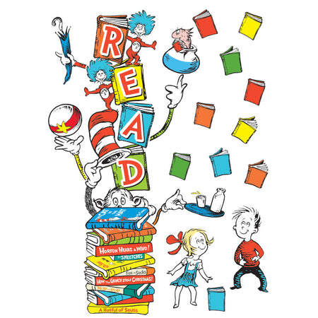 Dr. Seuss&trade; Reading All-In-One Door Decor Kit