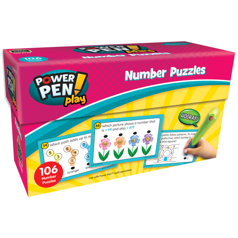 Power Pen&reg; Play: Number Puzzles, Grade 1-2