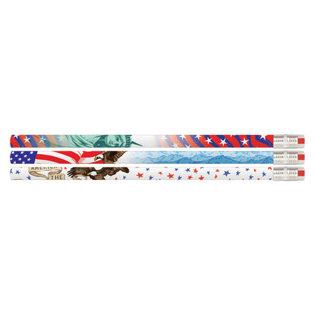 America The Beautiful Motivational Pencils, Pack of 144