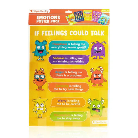 Emotions Poster Pack, 11" x 14", 5 Posters