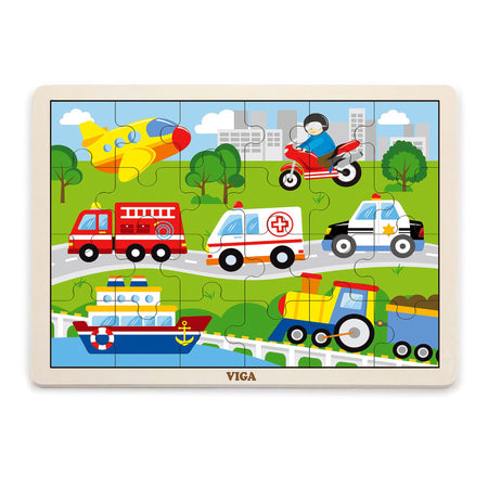 Vehicles Classic Jigsaw Puzzle