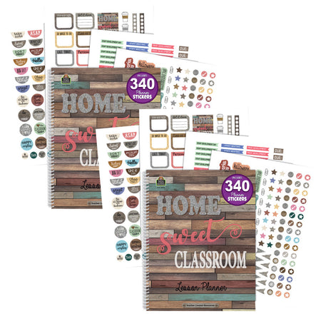 Home Sweet Classroom Lesson Planner, Pack of 2