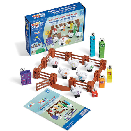 MathLink&reg; Cubes Activity Set Numberblocks&reg; Sheep Farm