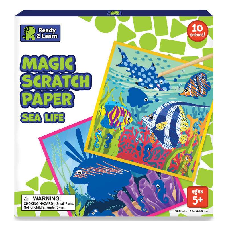 Magic Scratch Paper, Sea-Life