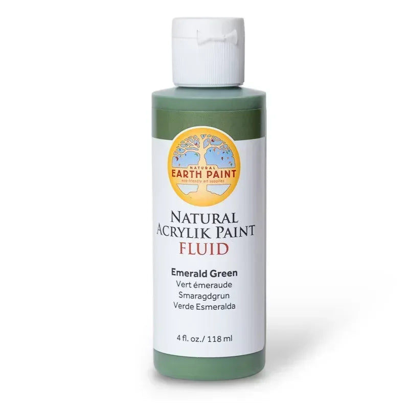 Natural Fluid Acrylik - 4 oz - Emerald Green