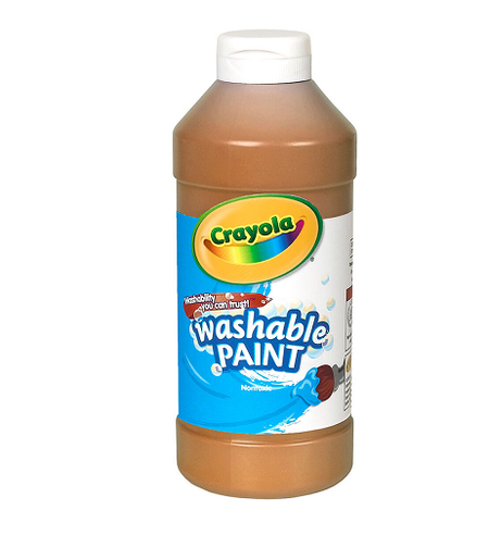 Crayola® Washable Paint 16 OZ. (BIN542016) Brown