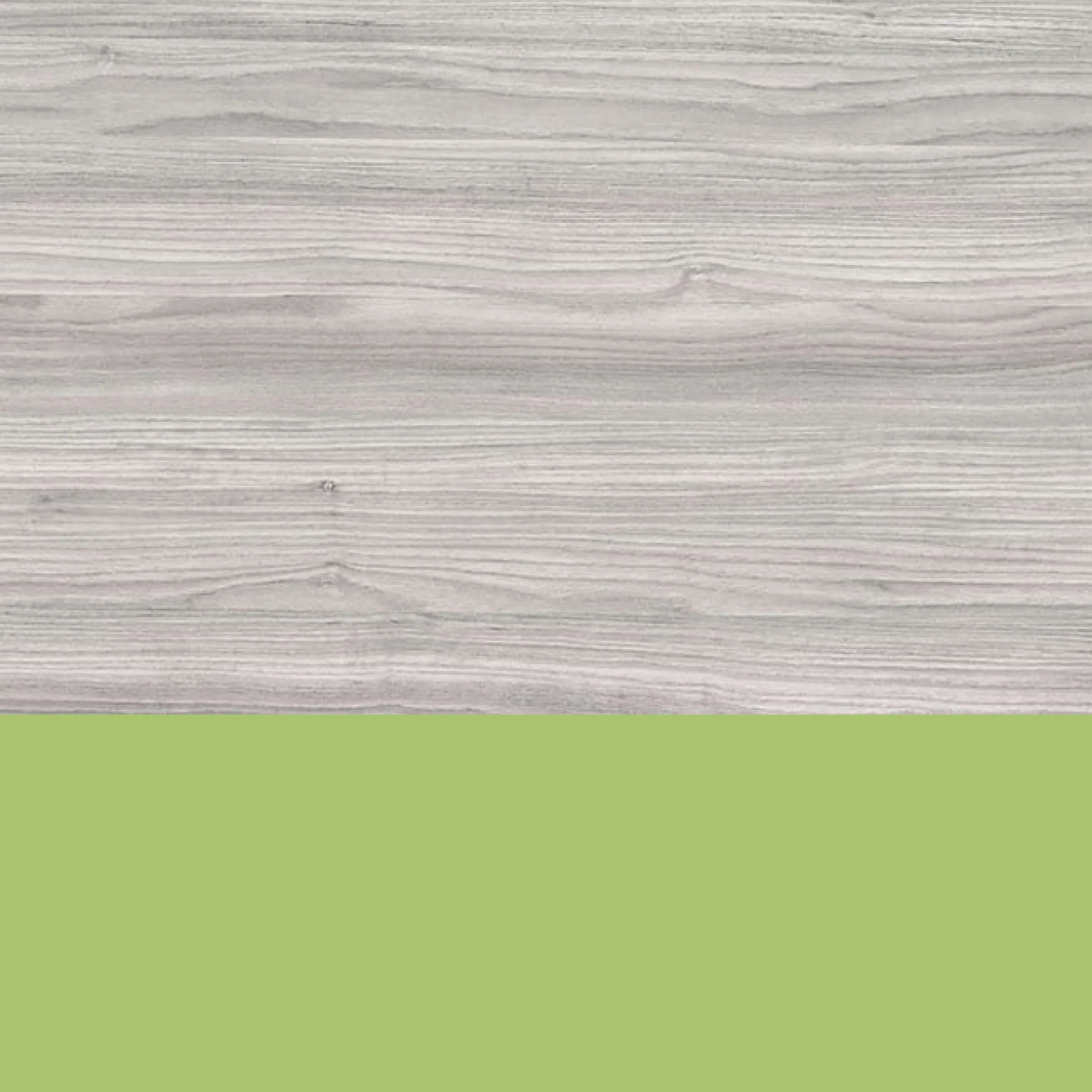 Berries® Round Activity Table - 48" Diameter, E-height - Driftwood Gray/Key Lime/Gray