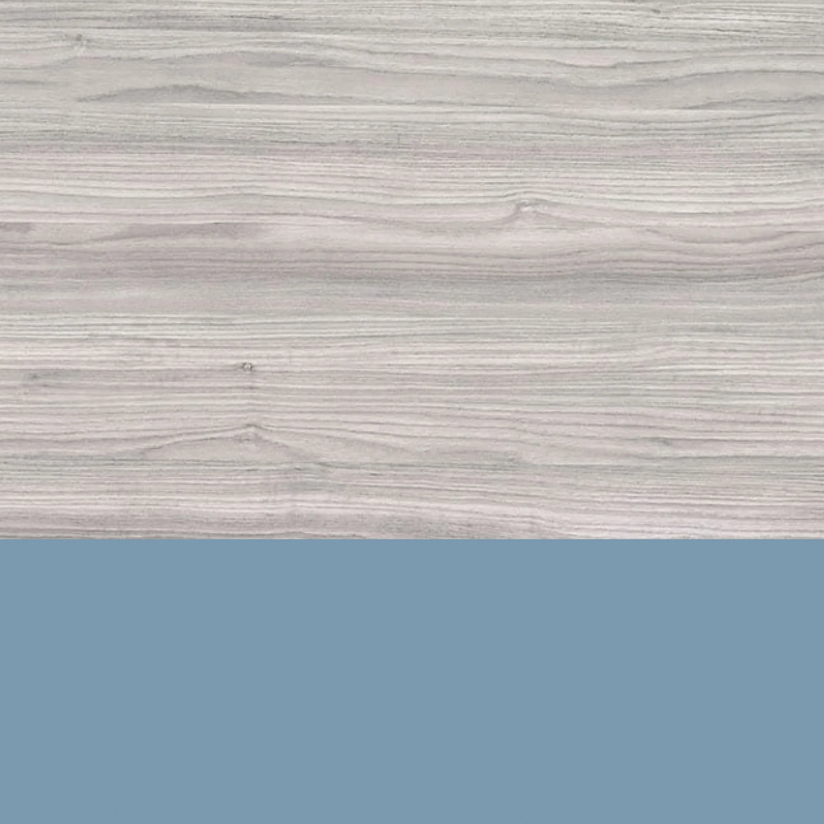 Berries® Square Activity Table - 48" X 48", Mobile - Driftwood Gray/Coastal Blue/Gray