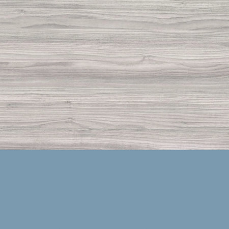 Berries® Rectangle Activity Table - 30" X 72", E-height - Driftwood Gray/Coastal Blue/Gray