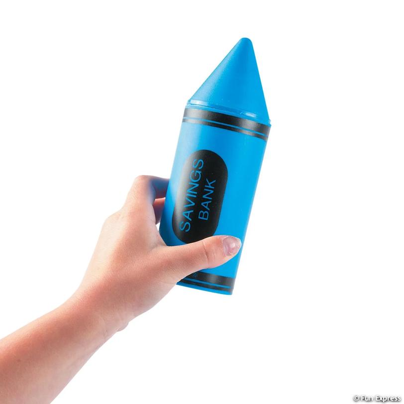 Crayon Banks - 6/pkg.(53221)