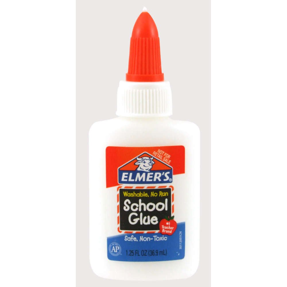 Elmer's® Washable School Glue, 1.25 oz. Bottle (EPIE301)