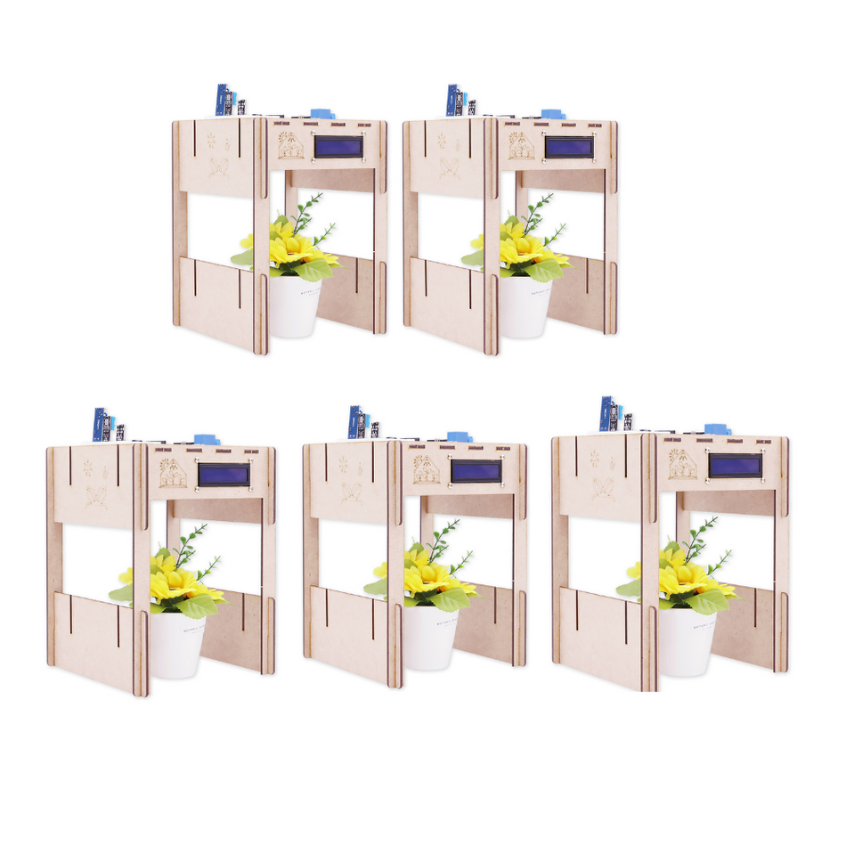 HamiltonBuhl Arduino Based Build-It-Yourself LED SmartFarm™ Grow Light - Classroom Pack of 5