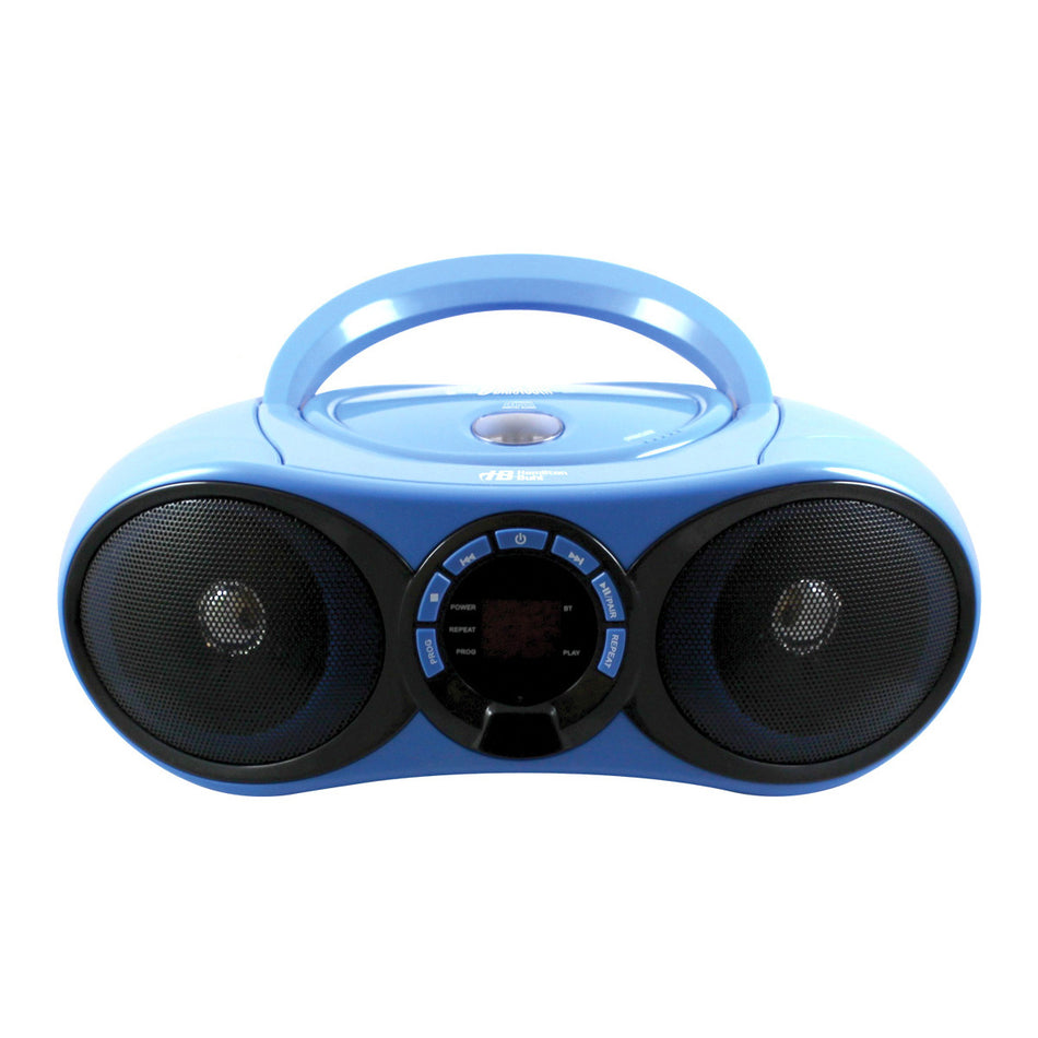 HamiltonBuhl AudioMVP Boombox CD/FM Media Player with Bluetooth Receiver
