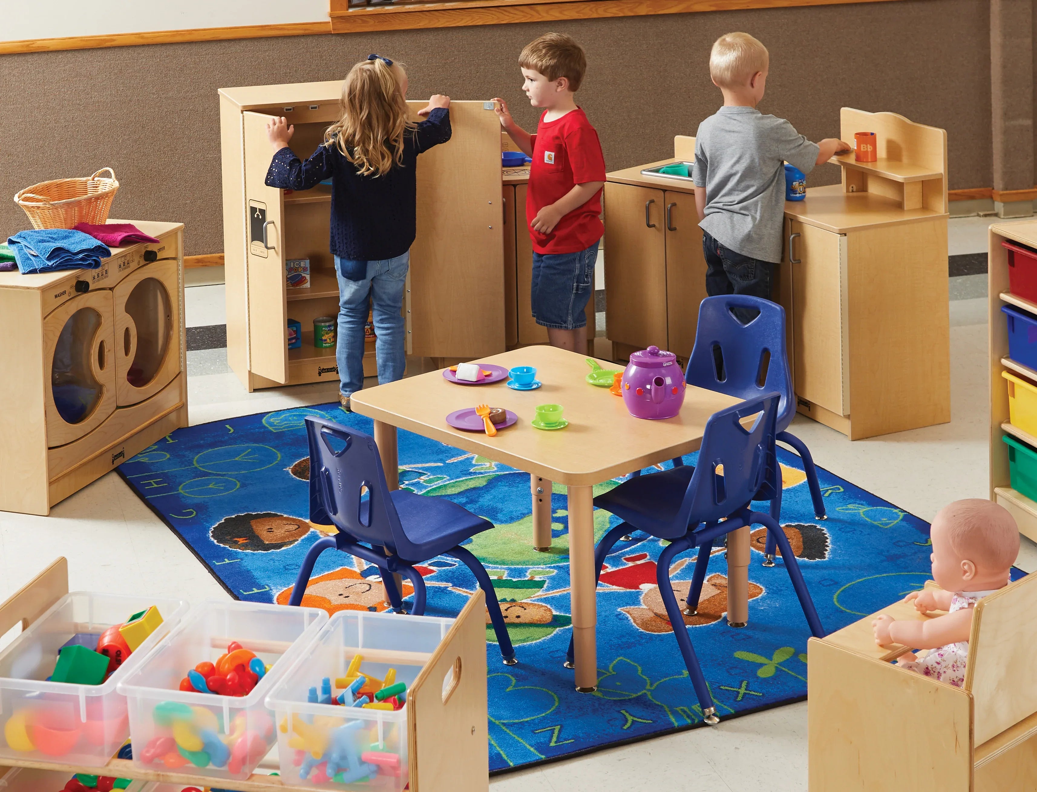 Jonti-Craft® Purpose+ Square Table - 24" x 24"