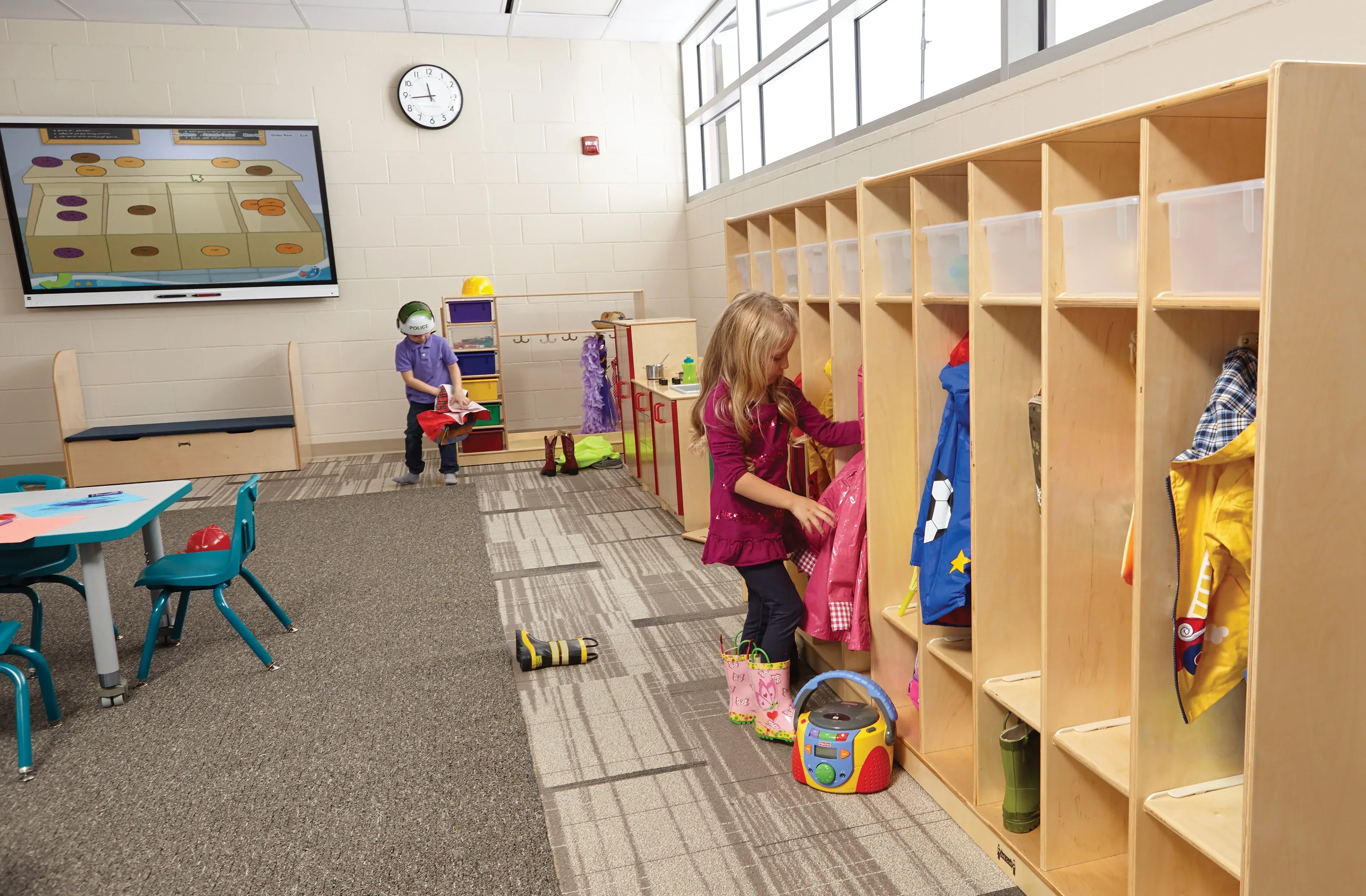 Jonti-Craft® 5 Section Coat Locker