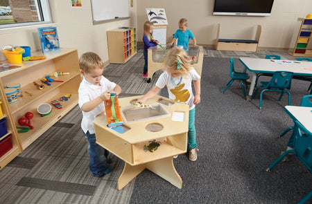 Jonti-Craft® Low Mobile Straight-Shelf