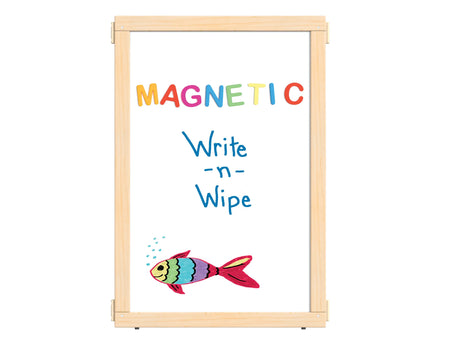 KYDZ Suite® Panel - A-height - 24" Wide - Magnetic Write-n-Wipe