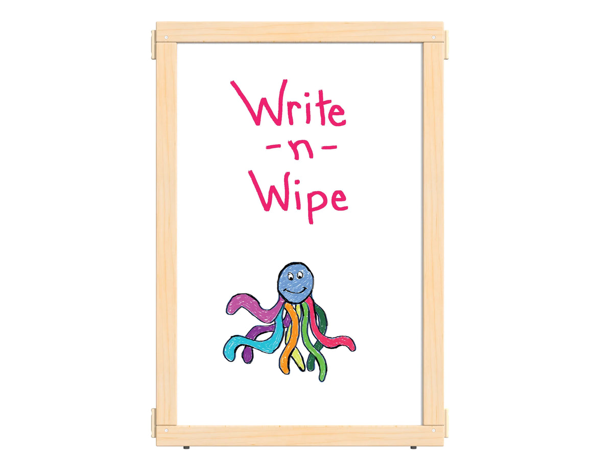 KYDZ Suite® Panel - A-height - 24" Wide - Write-n-Wipe