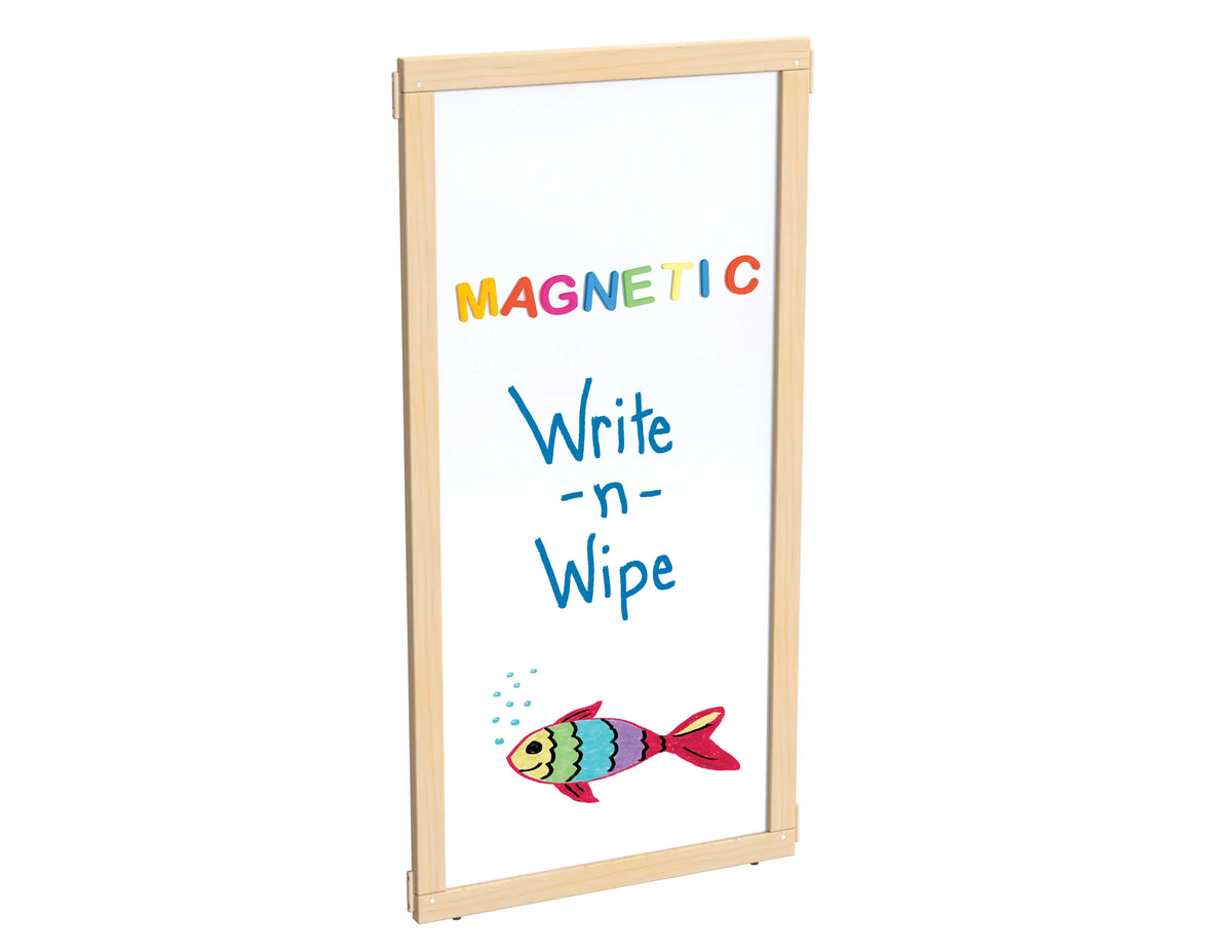 KYDZ Suite® Panel - S-height - 24" Wide - Magnetic Write-n-Wipe