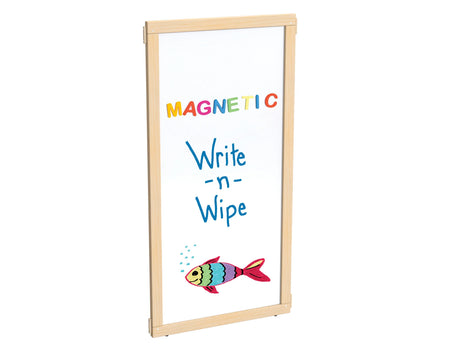 KYDZ Suite® Panel - S-height - 24" Wide - Magnetic Write-n-Wipe