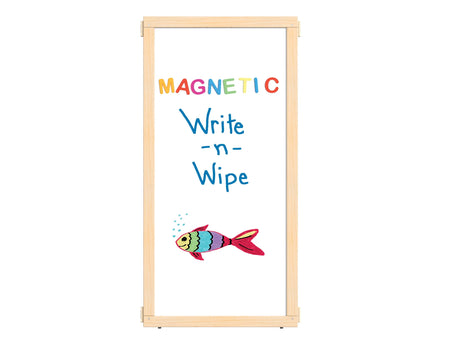 KYDZ Suite® Panel - S-height - 24" Wide - Magnetic Write-n-Wipe