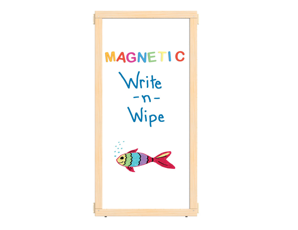 KYDZ Suite® Panel - S-height - 24" Wide - Magnetic Write-n-Wipe