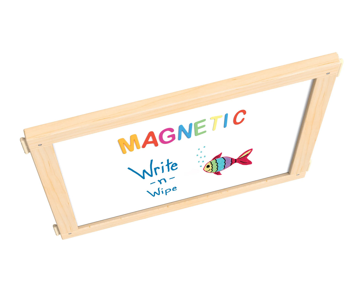 KYDZ Suite® Panel - T-height - 24" Wide - Magnetic Write-n-Wipe