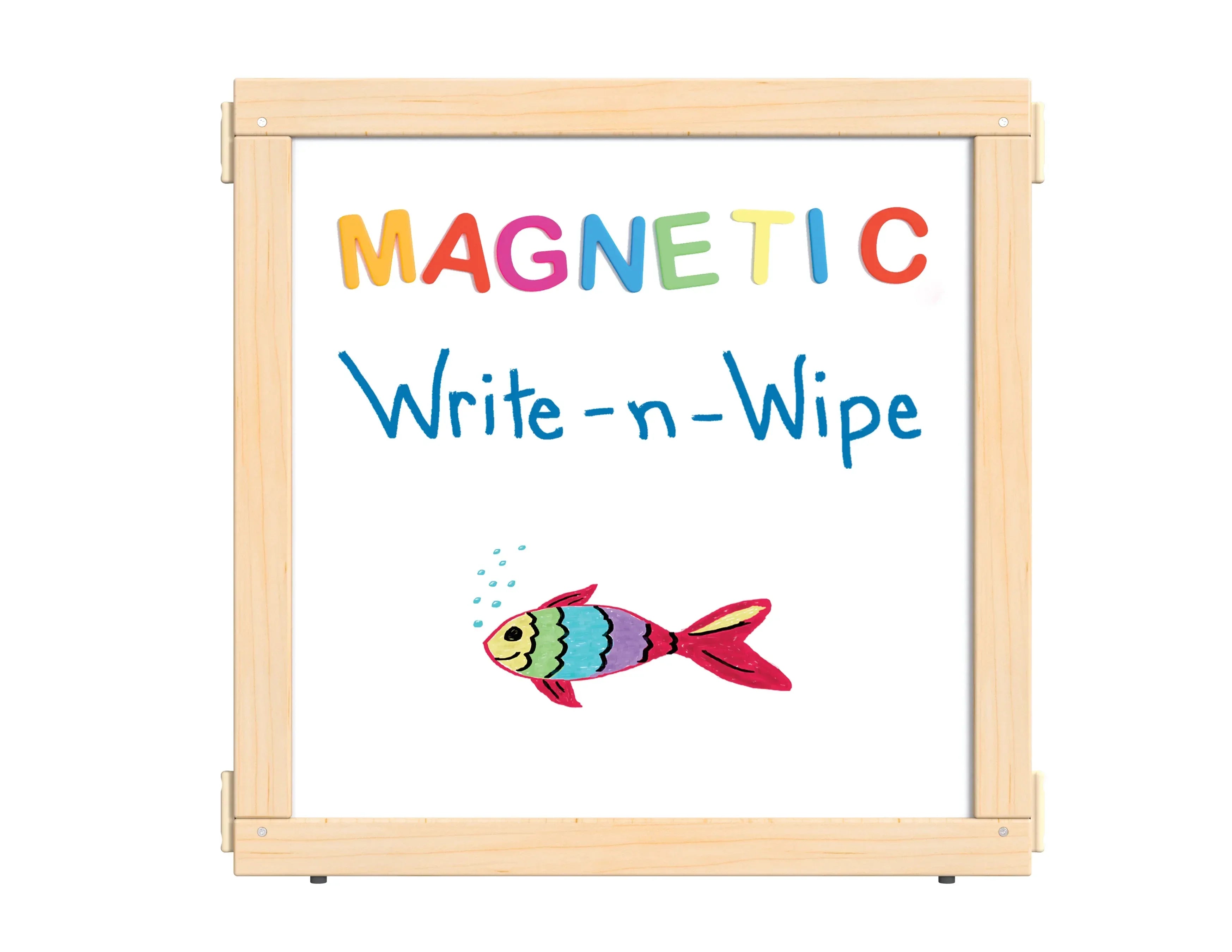 KYDZ Suite® Panel - T-height - 24" Wide - Magnetic Write-n-Wipe