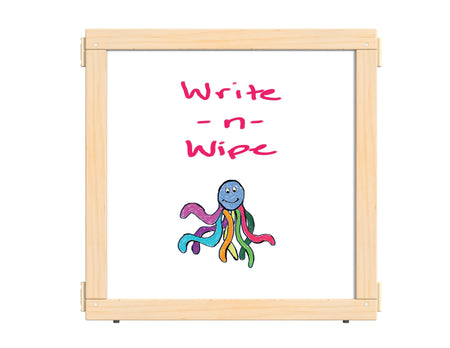 KYDZ Suite® Panel - T-height - 24" Wide - Write-n-Wipe