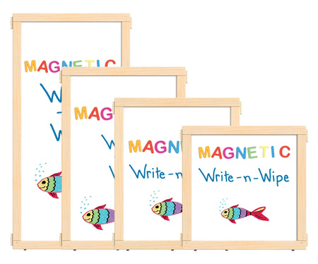 KYDZ Suite® Panel - A-height - 24" Wide - Magnetic Write-n-Wipe