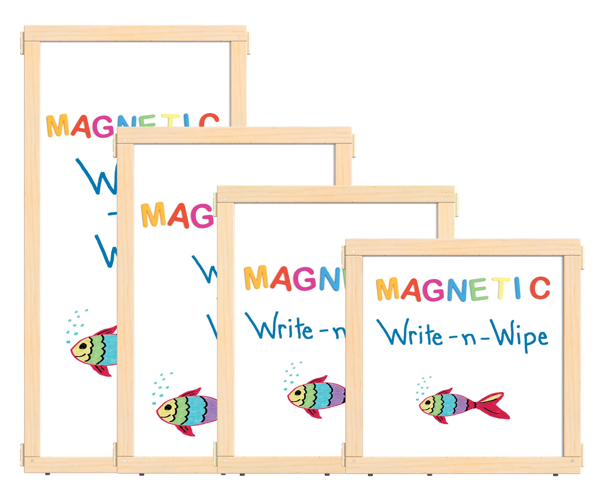 KYDZ Suite® Panel - A-height - 36" Wide - Magnetic Write-n-Wipe