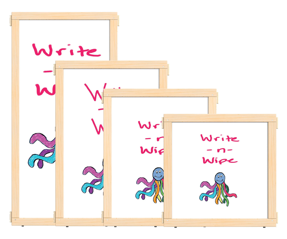 KYDZ Suite® Panel - A-height - 48" Wide - Write-n-Wipe