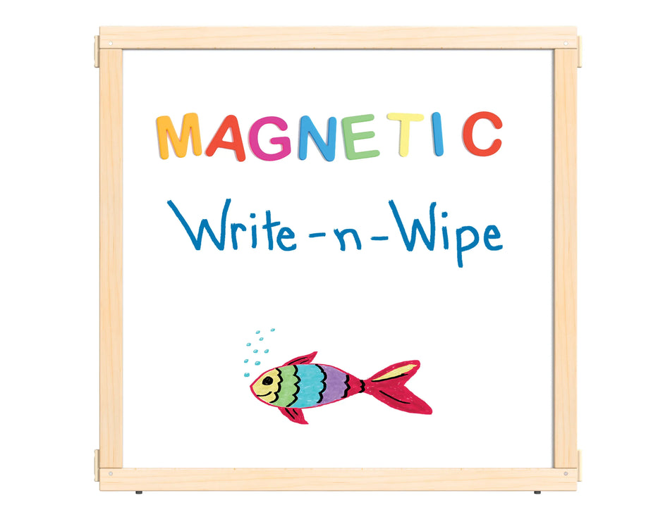 KYDZ Suite® Panel - A-height - 36" Wide - Magnetic Write-n-Wipe