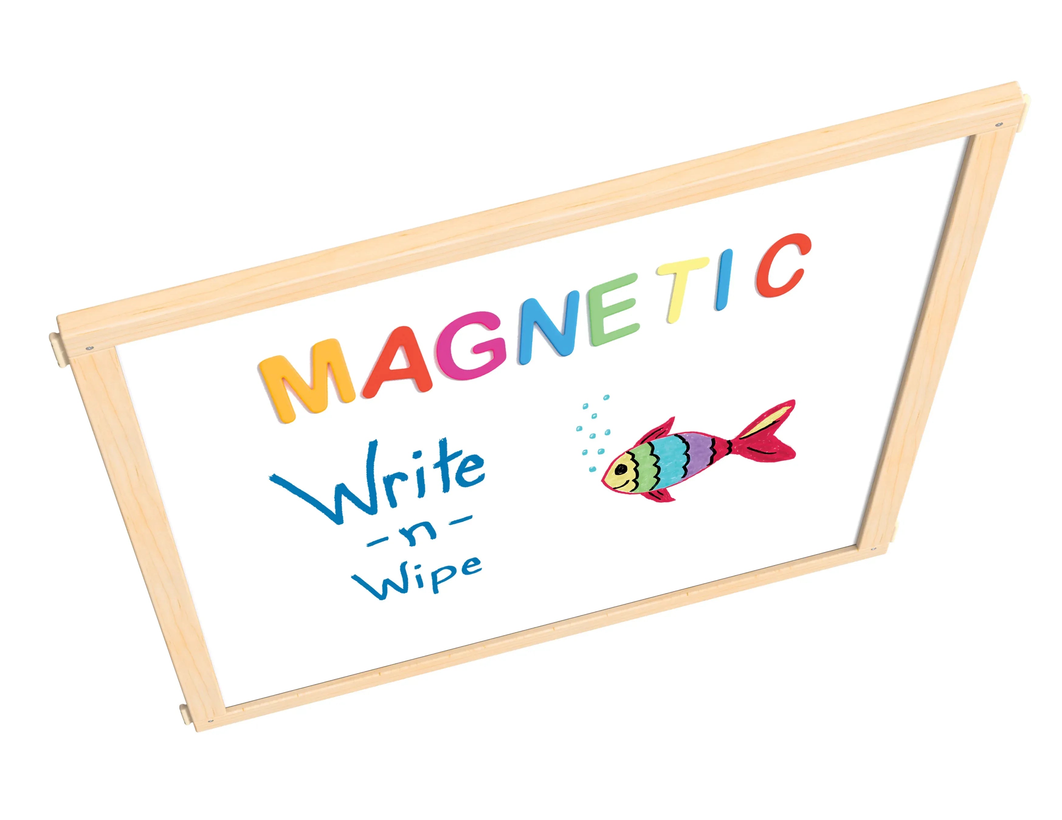 KYDZ Suite® Panel - E-height - 36" Wide - Magnetic Write-n-Wipe