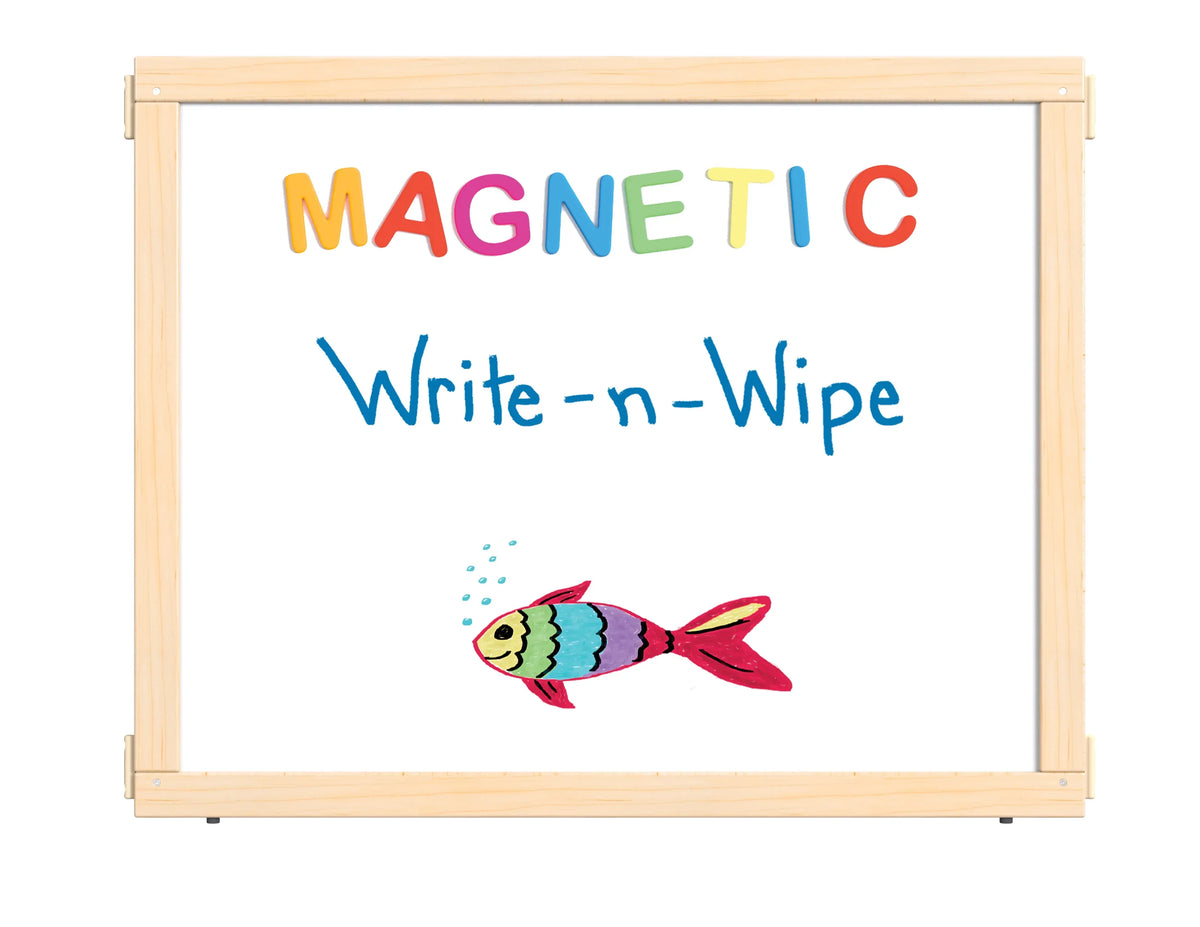 KYDZ Suite® Panel - E-height - 48" Wide - Magnetic Write-n-Wipe