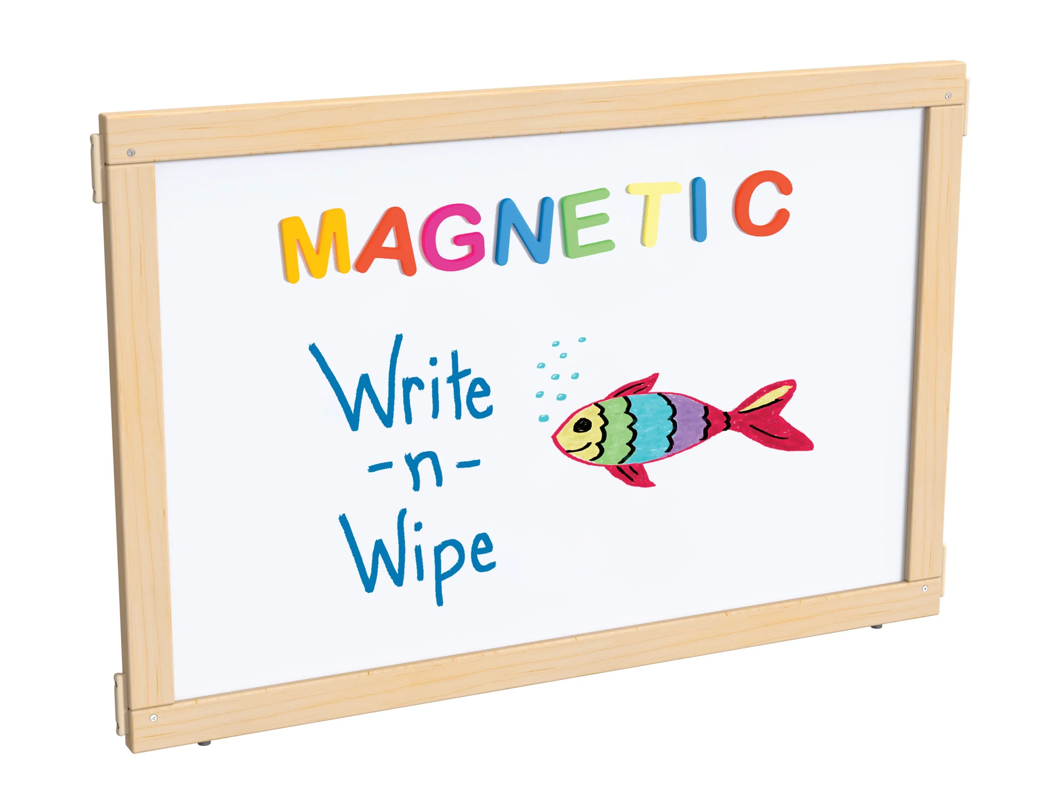 KYDZ Suite® Panel - T-height - 36" Wide - Magnetic Write-n-Wipe