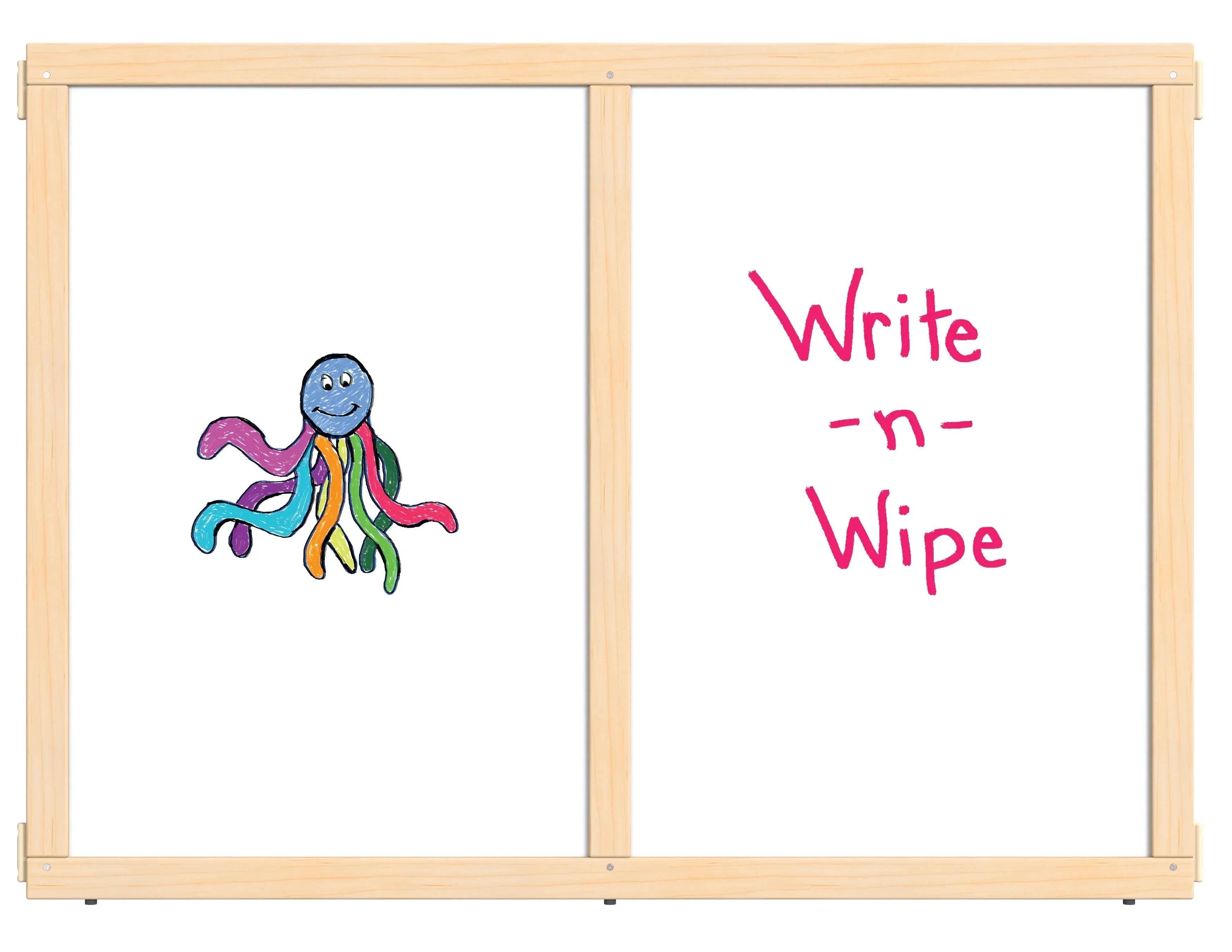 KYDZ Suite® Panel - A-height - 48" Wide - Write-n-Wipe