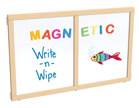 KYDZ Suite® Panel - E-height - 48" Wide - Magnetic Write-n-Wipe