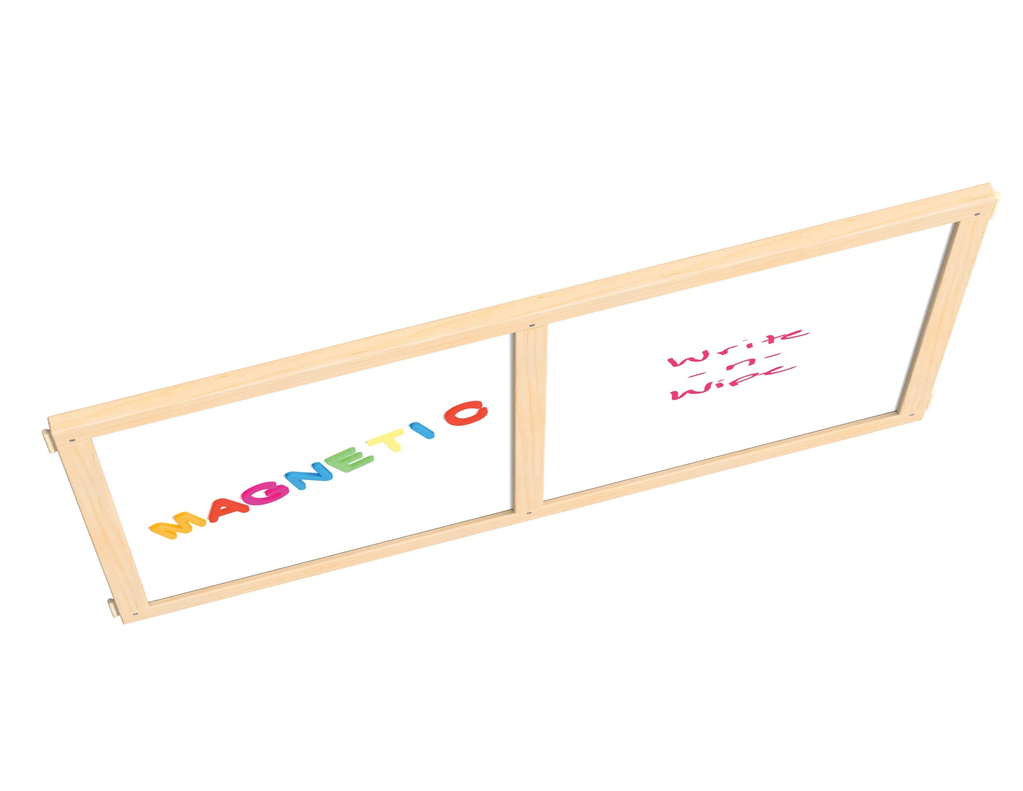 KYDZ Suite® Panel - E-height - 48" Wide - Magnetic Write-n-Wipe