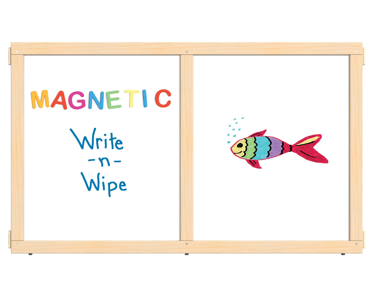 KYDZ Suite® Panel - E-height - 48" Wide - Magnetic Write-n-Wipe