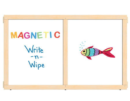 KYDZ Suite® Panel - E-height - 48" Wide - Magnetic Write-n-Wipe