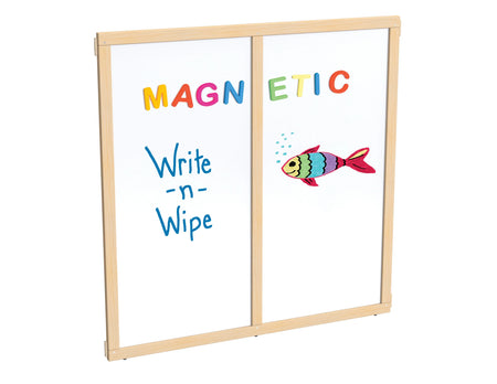 KYDZ Suite® Panel - S-height - 48" Wide - Magnetic Write-n-Wipe