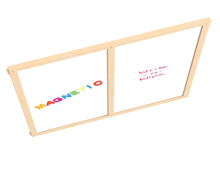 KYDZ Suite® Panel - S-height - 48" Wide - Magnetic Write-n-Wipe