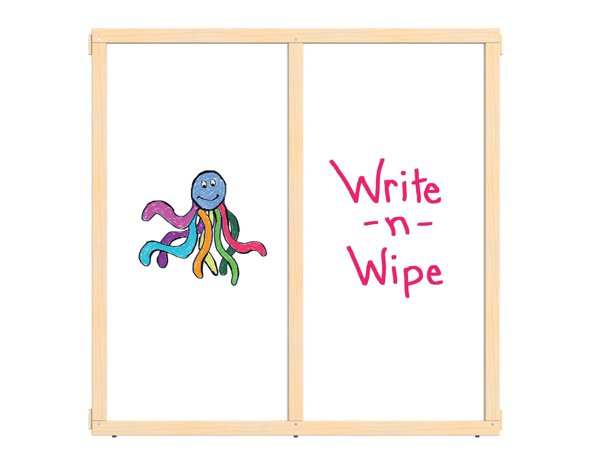 KYDZ Suite® Panel - S-height - 48" Wide - Write-n-Wipe
