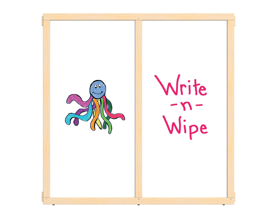 KYDZ Suite® Panel - S-height - 48" Wide - Write-n-Wipe