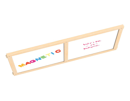 KYDZ Suite® Panel - T-height - 48" Wide - Magnetic Write-n-Wipe