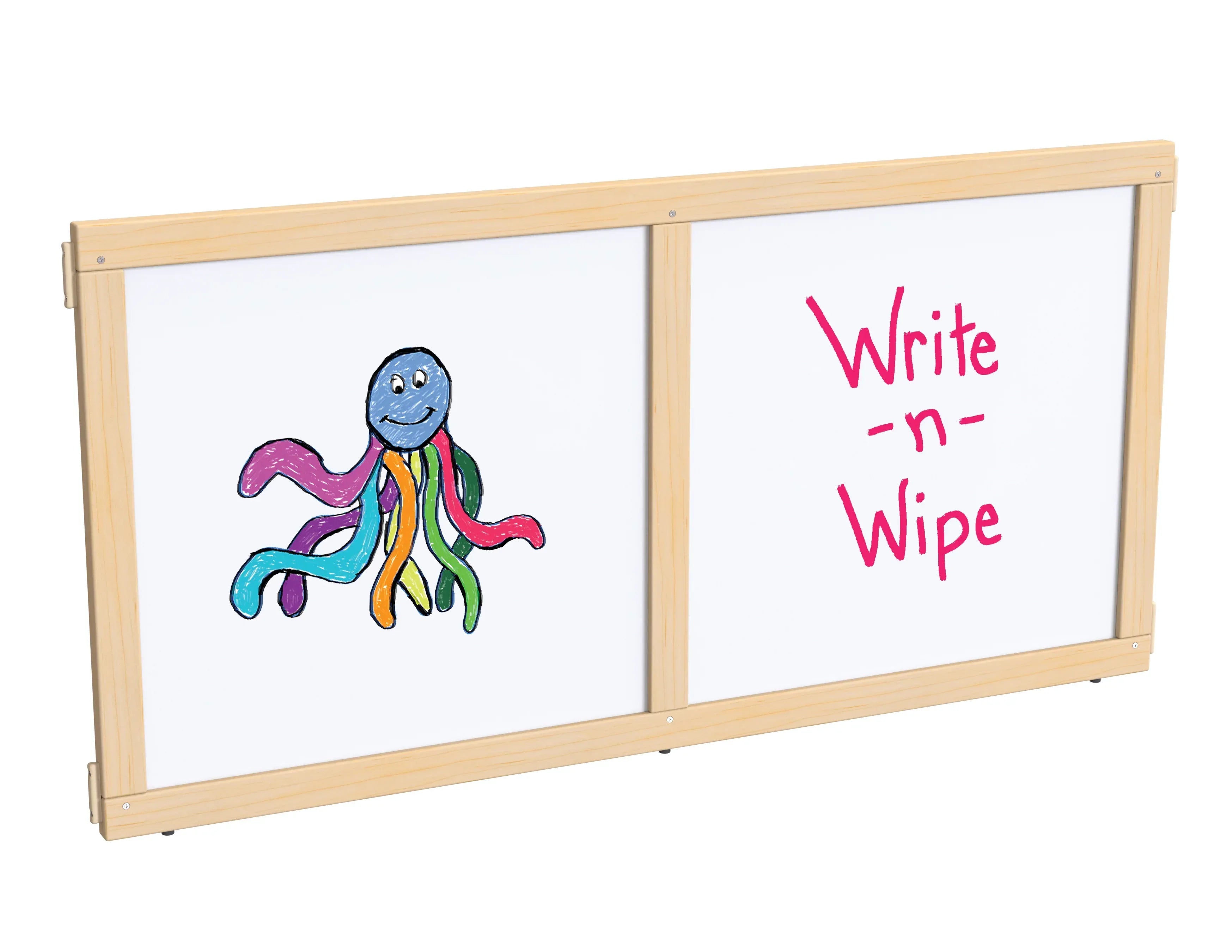 KYDZ Suite® Panel - T-height - 48" Wide - Write-n-Wipe