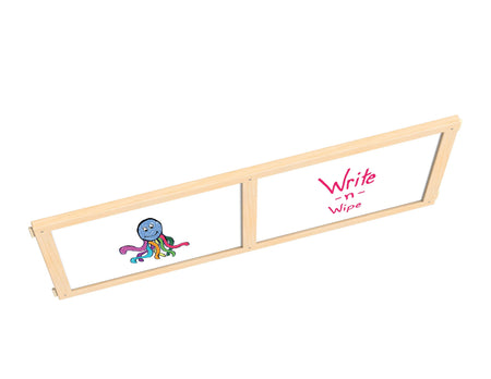 KYDZ Suite® Panel - T-height - 48" Wide - Write-n-Wipe